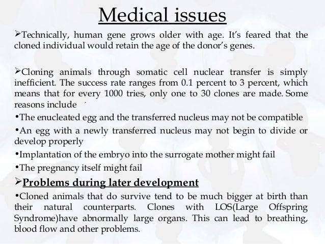 Ethical debate on human cloning ethical issues in animal cloning ppt